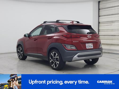 Red 2022 Hyundai KONA Limited