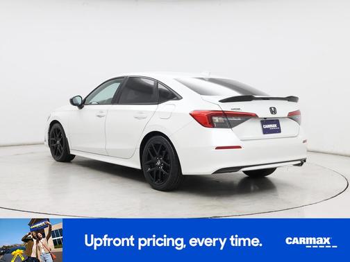 White 2022 Honda Civic Sport