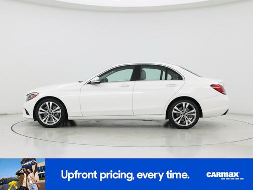 White 2019 Mercedes-Benz C-Class
