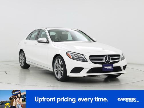White 2019 Mercedes-Benz C-Class