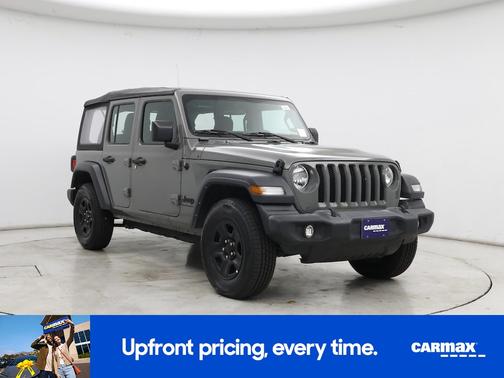 Gray 2023 Jeep Wrangler Unlimited Sport