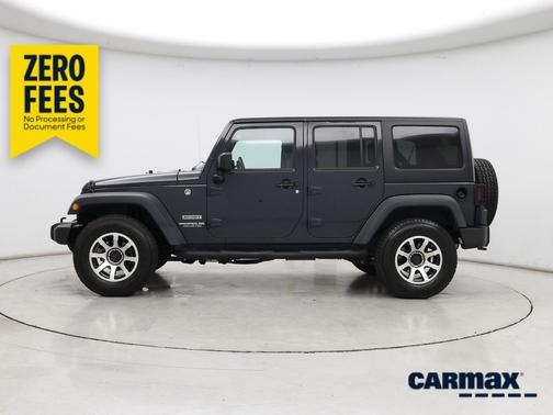Gray 2017 Jeep Wrangler Unlimited Sport