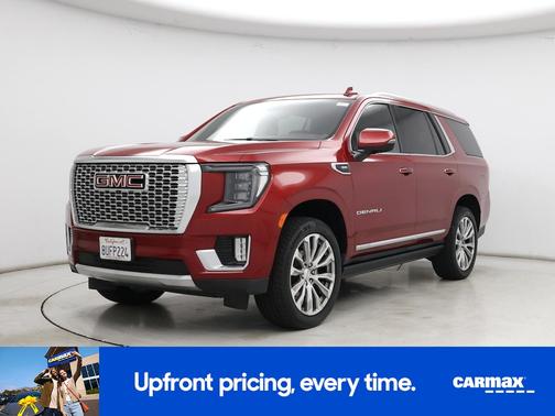 Red 2021 GMC Yukon Denali