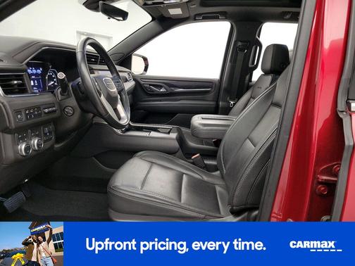 Red 2021 GMC Yukon Denali