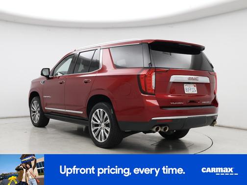Red 2021 GMC Yukon Denali