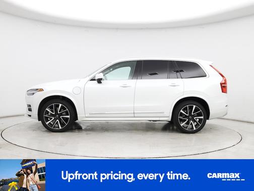 White 2022 Volvo XC90 Recharge Plug-In Hybrid T8 Inscription Expression