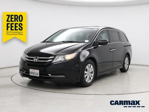 Black 2015 Honda Odyssey EX-L
