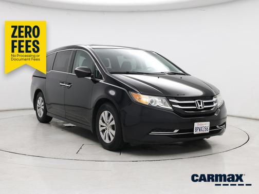 Black 2015 Honda Odyssey EX-L