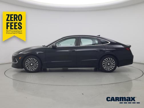 Black 2022 Hyundai SONATA Hybrid Limited