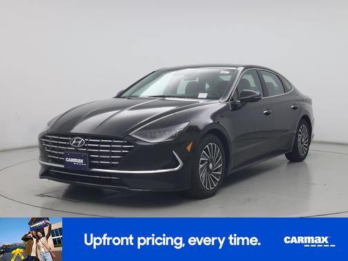 Black 2022 Hyundai SONATA Hybrid Limited