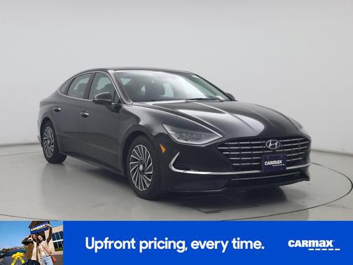 Black 2022 Hyundai SONATA Hybrid Limited