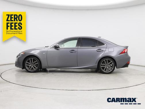 Gray 2016 Lexus IS 200t