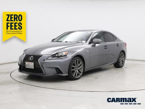 Gray 2016 Lexus IS 200t