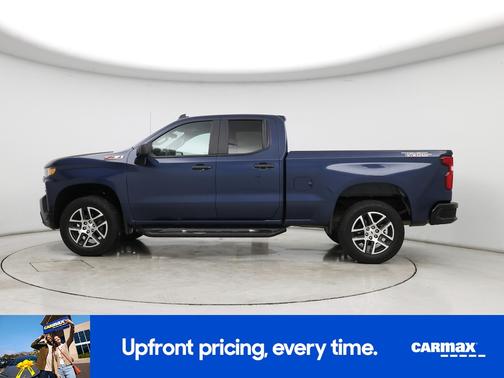 Blue 2019 Chevrolet Silverado 1500 Custom Trail Boss