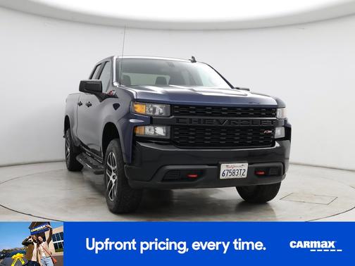 Blue 2019 Chevrolet Silverado 1500 Custom Trail Boss