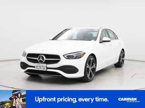 White 2022 Mercedes-Benz C-Class