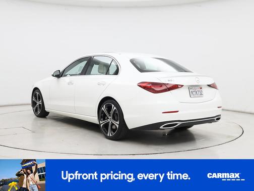 White 2022 Mercedes-Benz C-Class