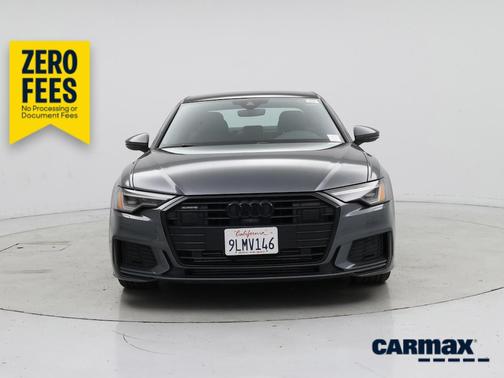Gray 2021 Audi A6 Premium Plus