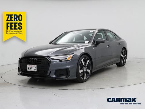 Gray 2021 Audi A6 Premium Plus