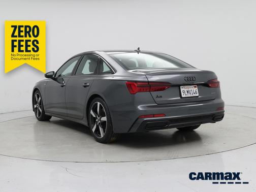 Gray 2021 Audi A6 Premium Plus