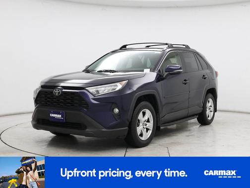 Blue 2019 Toyota RAV4 XLE
