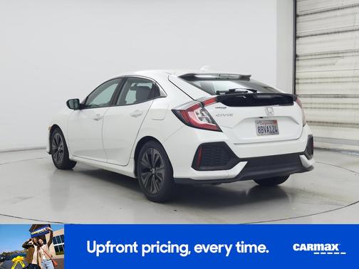 White 2018 Honda Civic EX