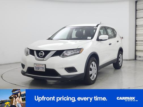 White 2016 Nissan Rogue S