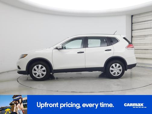 White 2016 Nissan Rogue S