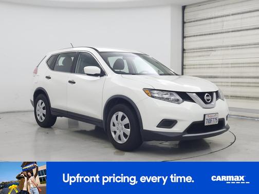 White 2016 Nissan Rogue S