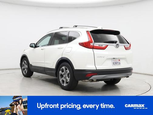 White 2018 Honda CR-V EX-L