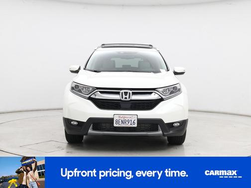 White 2018 Honda CR-V EX-L