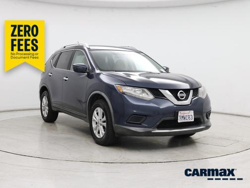Blue 2016 Nissan Rogue SV