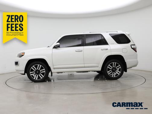 White 2015 Toyota 4Runner Limited