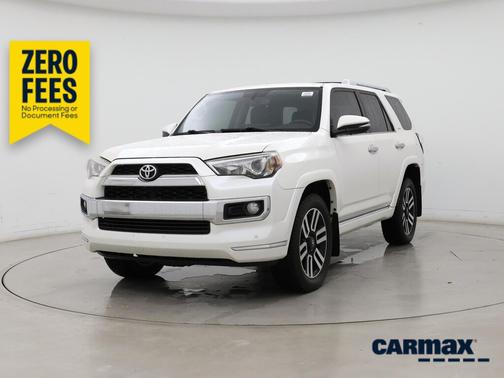 White 2015 Toyota 4Runner Limited