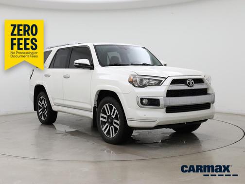 White 2015 Toyota 4Runner Limited