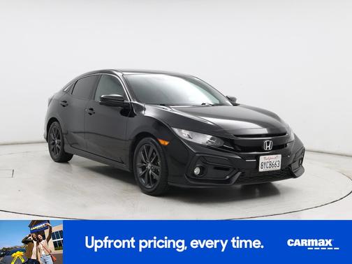 Black 2021 Honda Civic EX