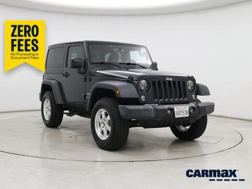 Gray 2017 Jeep Wrangler Sahara