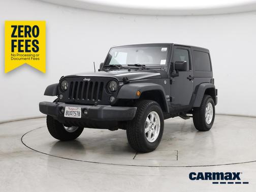 Gray 2017 Jeep Wrangler Sahara