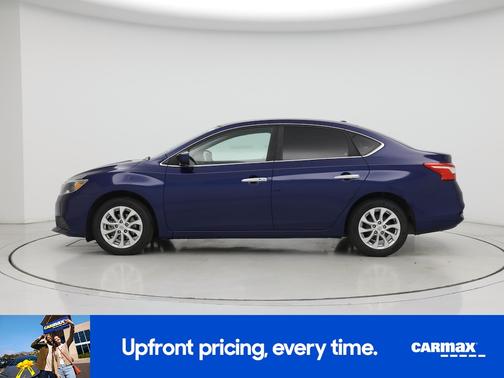 Blue 2018 Nissan Sentra SV