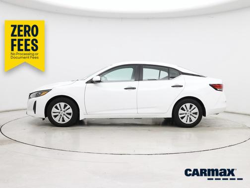 White 2025 Nissan Sentra S