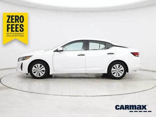 White 2025 Nissan Sentra S