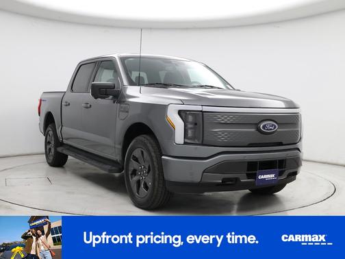 Gray 2023 Ford F-150 Lightning XLT