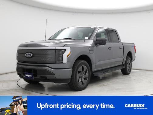 Gray 2023 Ford F-150 Lightning XLT