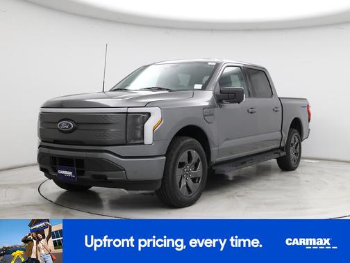 Gray 2023 Ford F-150 Lightning XLT