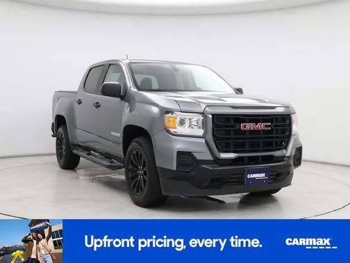 Silver 2021 GMC Canyon Elevation Standard
