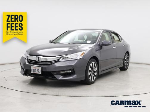 Gray 2017 Honda Accord Hybrid Touring