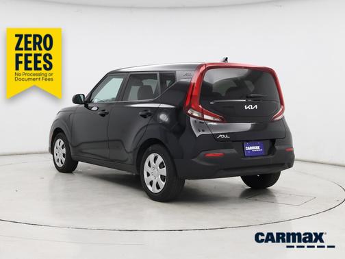Black 2022 Kia Soul LX