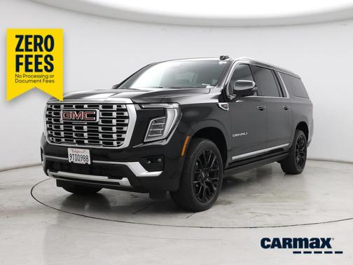 Black 2025 GMC Yukon XL Denali