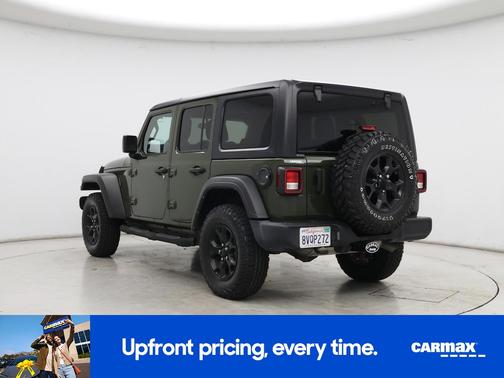 Green 2021 Jeep Wrangler Unlimited Willys