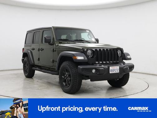Green 2021 Jeep Wrangler Unlimited Willys